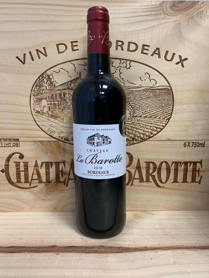 vente de vin de bordeaux à la propriété du domaine viticole Le Château la  Barotte - Château La Barotte