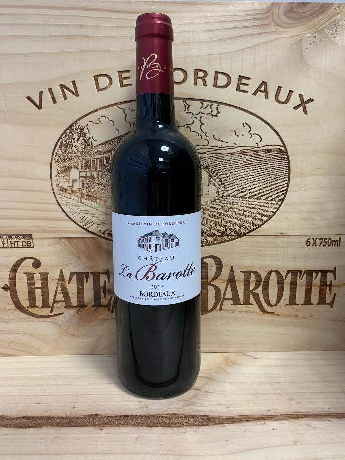 acheter du vin rouge de qualité souple et rond en bouche directement dans  une cave à bordeaux - Château La Barotte