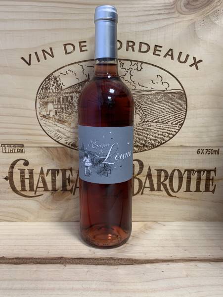 acheter une bouteille de rosé l'épopée de Louna au Château la Barotte à Saint André de Cubzac prés de Libourne 33