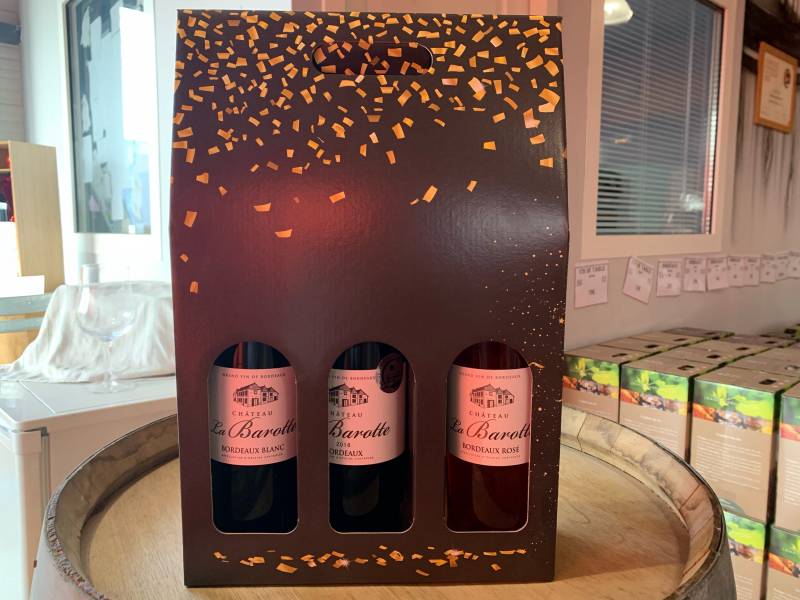 Coffrets cadeau de vin rouge direct producteur pour la fete des pères à Bordeaux